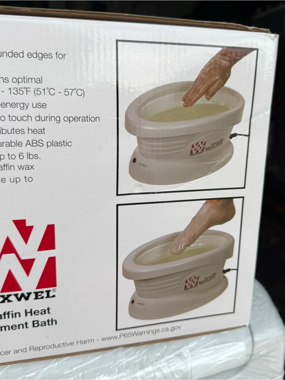 WaxWel open box